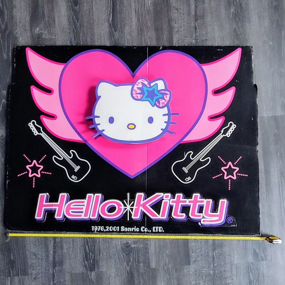 Giant vintage Y2k promotional Hello Kitty sign
